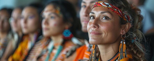 Foto organizzazione di un seminario sui diritti degli indigeni