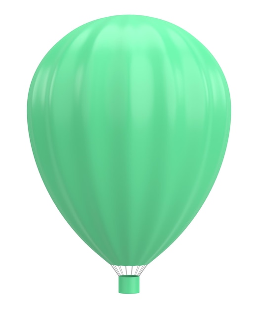 Photo hot air balloon 3d illustration