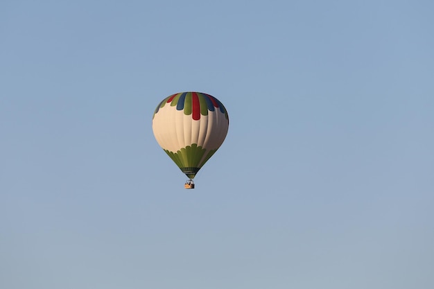 Hot Air Balloon Over Goreme Town