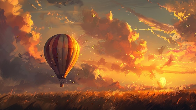 hot air balloon wallpaper