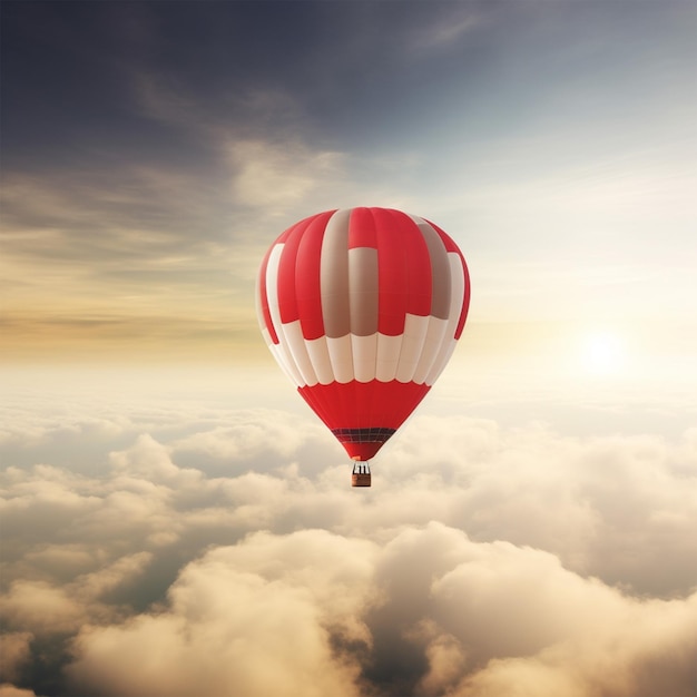 Photo a hot air balloon