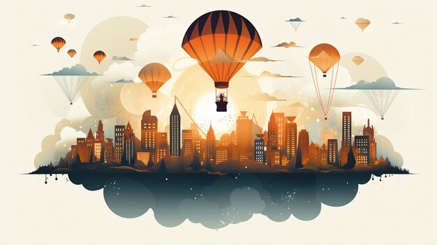 hot air balloon