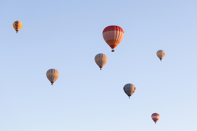 Hot Air Balloons Over Goreme Town