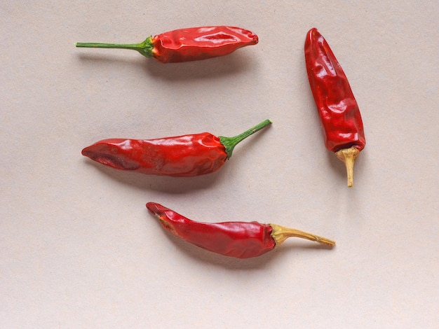 Hot chili pepper vegetables