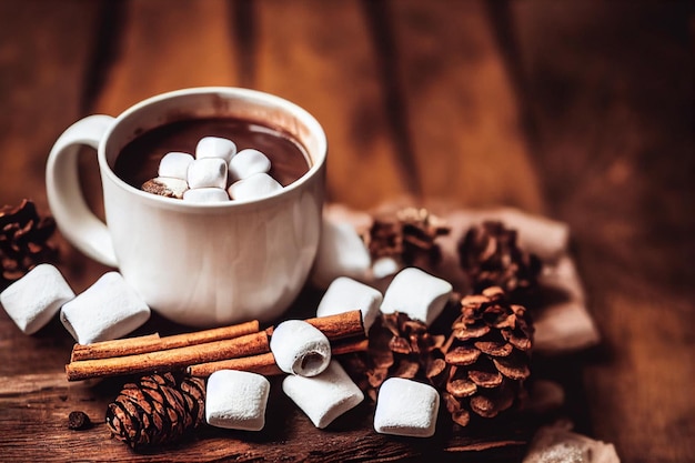 Hot Chocolate Background