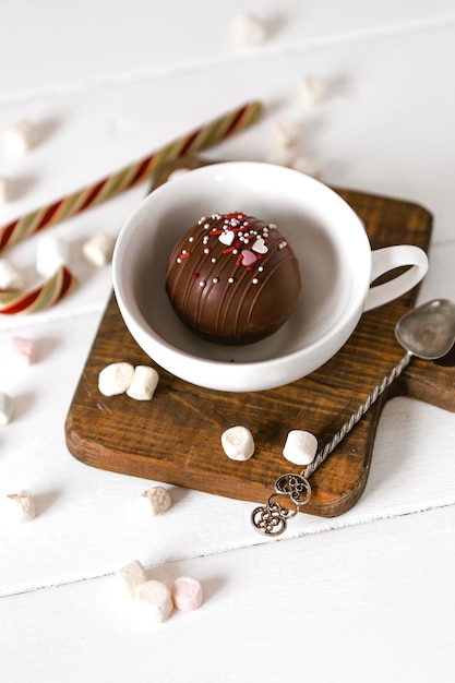 Hot Chocolate Ball Bomb Winterdrank