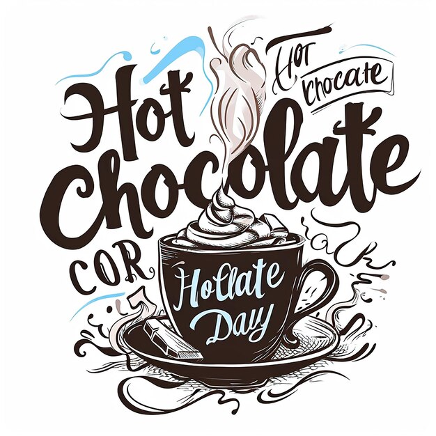 Hot Chocolate Day Handgeschreven