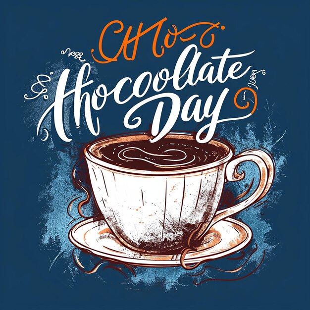 Hot Chocolate Day Handwritten