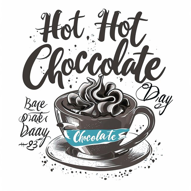 Hot Chocolate Day Handwritten