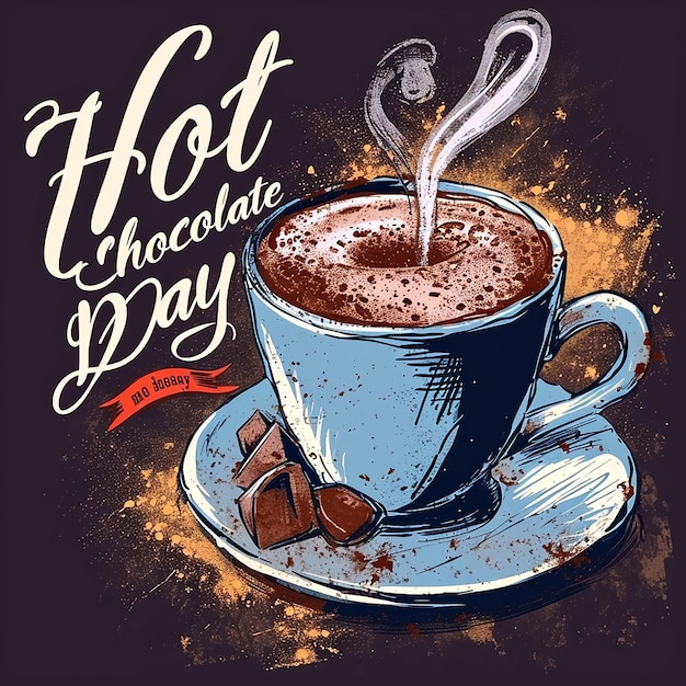 Hot Chocolate Day Handwritten