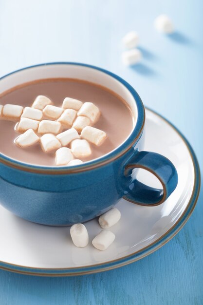 Cioccolata calda con mini marshmallow