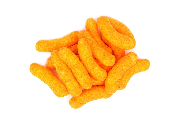 hot corn crisps with Carolina Reaper Pepper Flavored - cheese curls