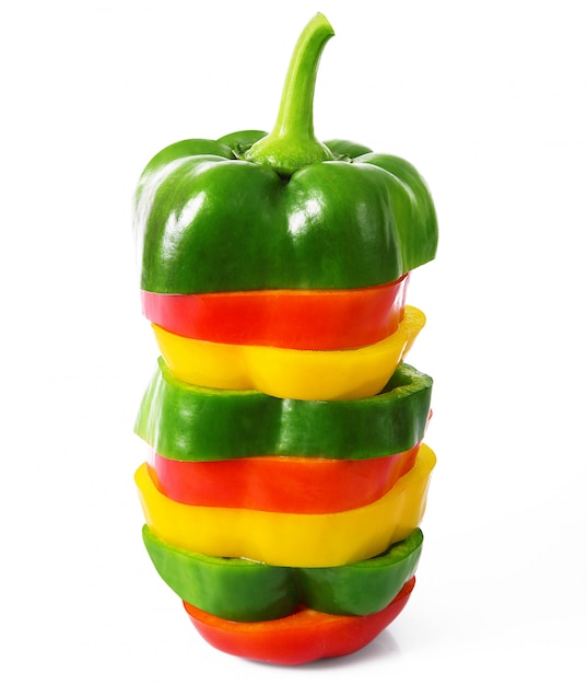 Hot cut pepper