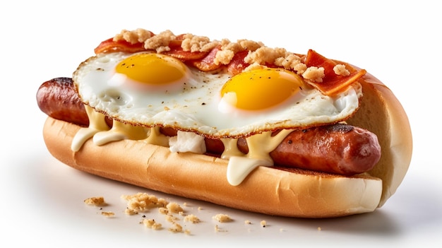 Hot Dog Eggs Bacon: Hotdogueria Potiguar