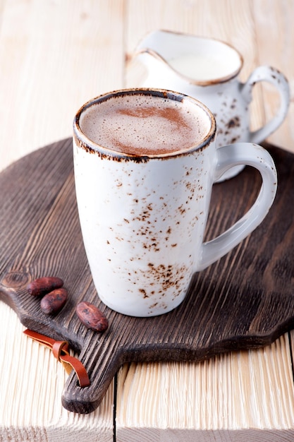 Hot drink cocoa