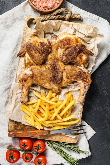 Hot Fried Chicken met kruiden en knoflook