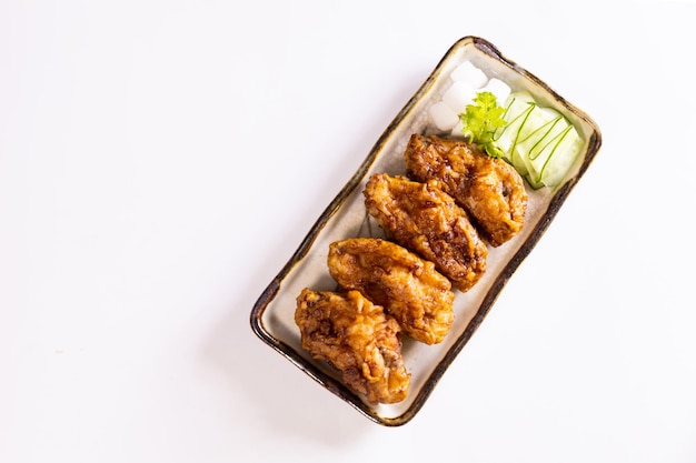 Hot Korean style fried chicken