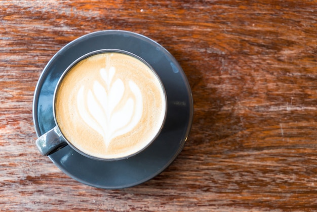 Foto tazza di caffè latte caldo