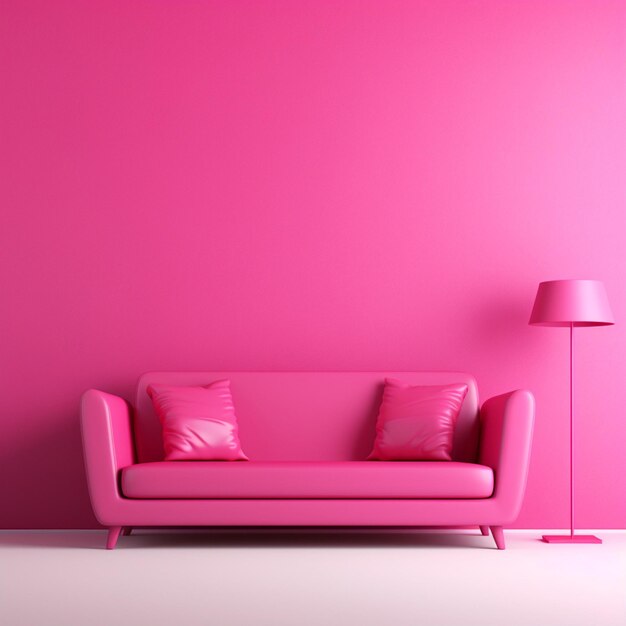 hot pink Minimalist wallpaper high quality 4k hdr