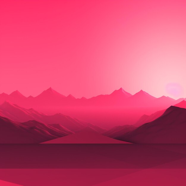 Photo hot pink minimalist wallpaper