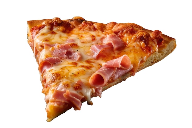 A hot pizza slice generative ai