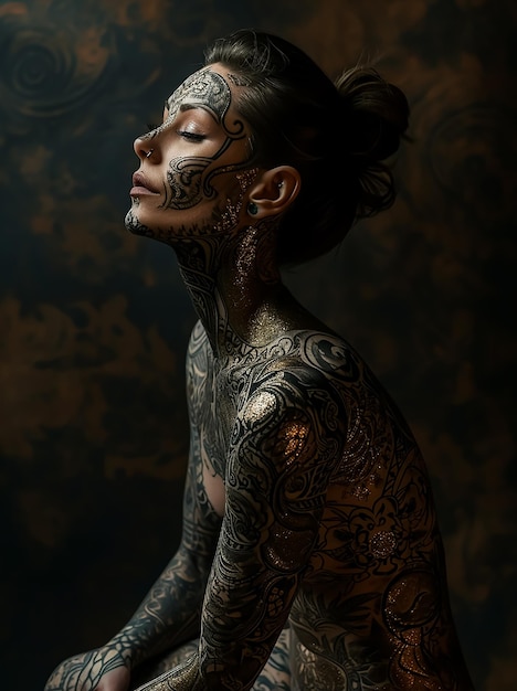 Tattoo fashion in Vietnam editorial image. Image of decorations - 68990240