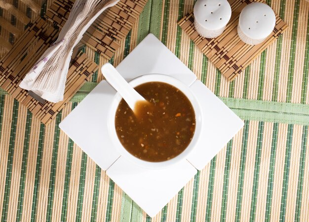 Горячий и кислый суп