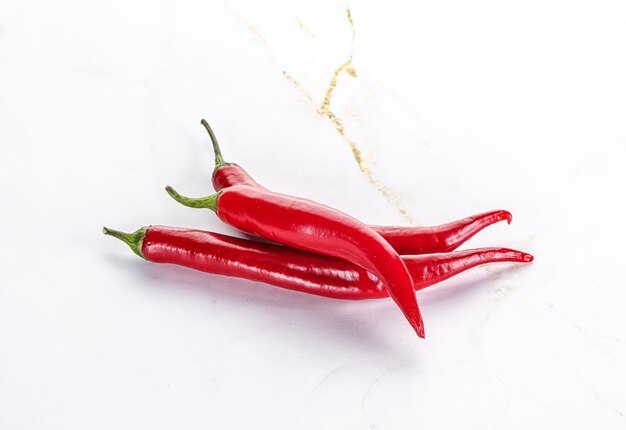 Hot and spicy chili pepper