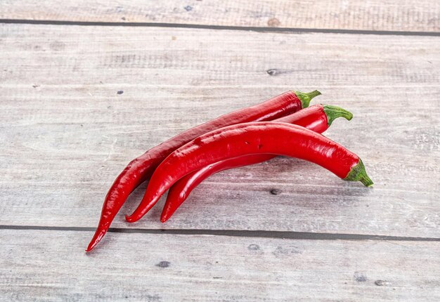 Hot and spicy chili pepper