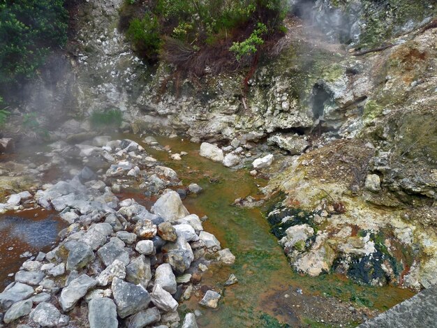 hot spring at the Azores