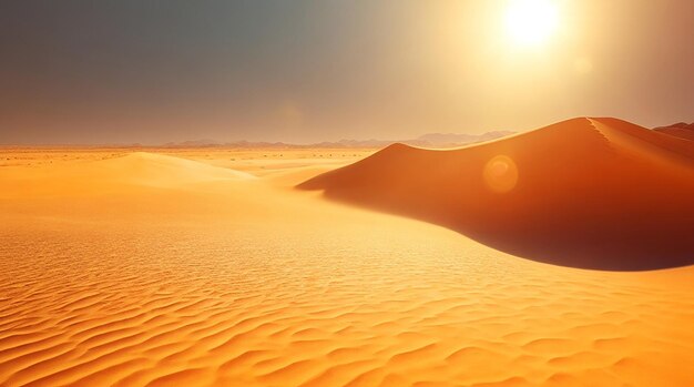 A Hot Sunny Day In The Desert