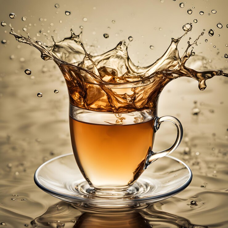 Photo hot tea