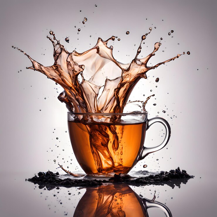 Photo hot tea