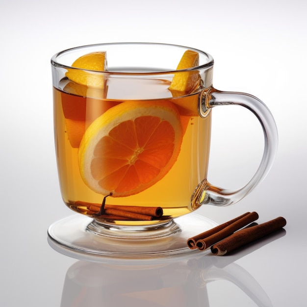 Hot Toddy isolated on white background Generative AI