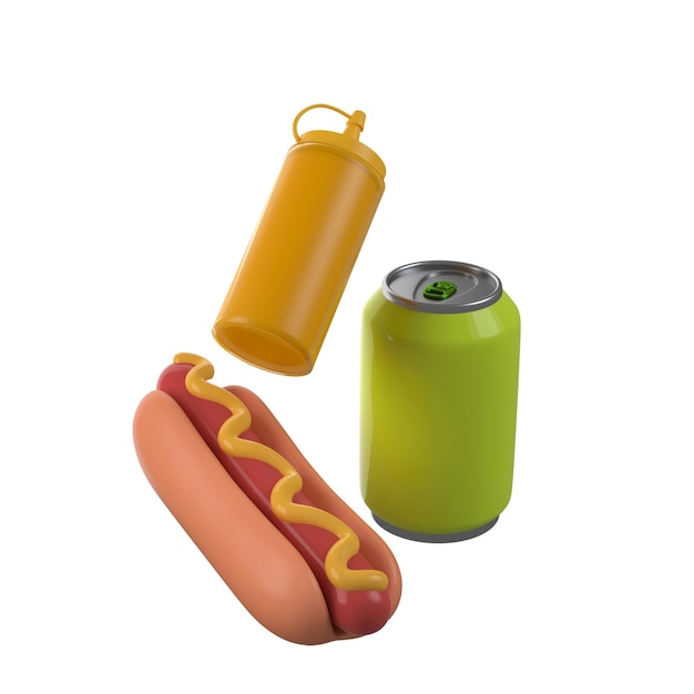 Hotdog-combinatie