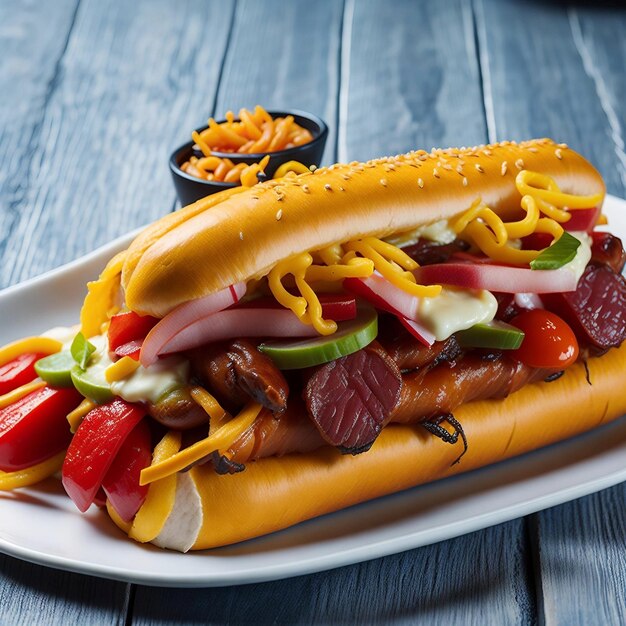 Hotdogs generatief Ai