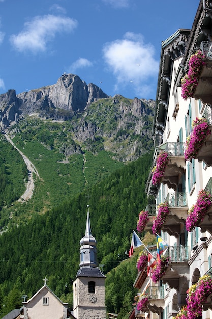 Hotel a chamonix, in francia