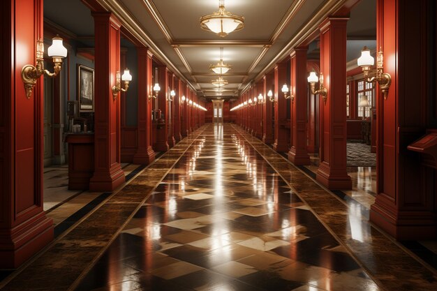 hotel corridor