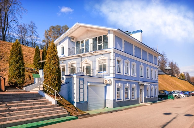 Hotel on the embankment of the Volga River Kineshma Ivanovo region