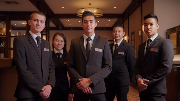 Hotel management Generative AI bosses and apprentices