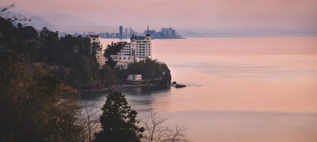 Hotel on the seashore