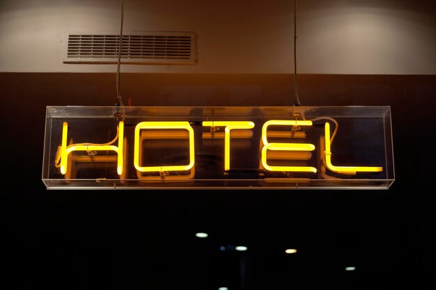 Hotelneonlicht