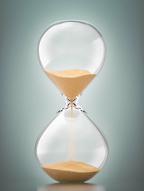 Hourglass Time Deadline Clock