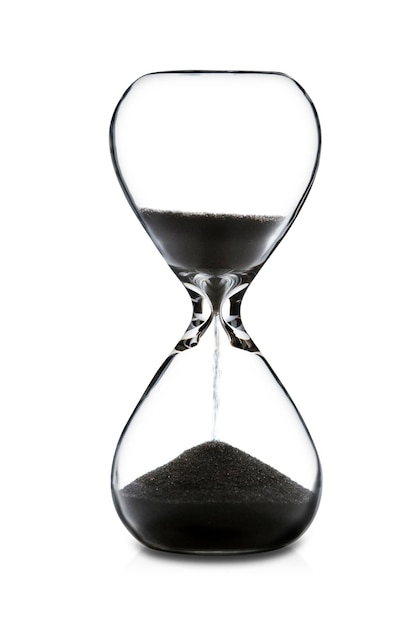 Hourglass with Clipping Paths