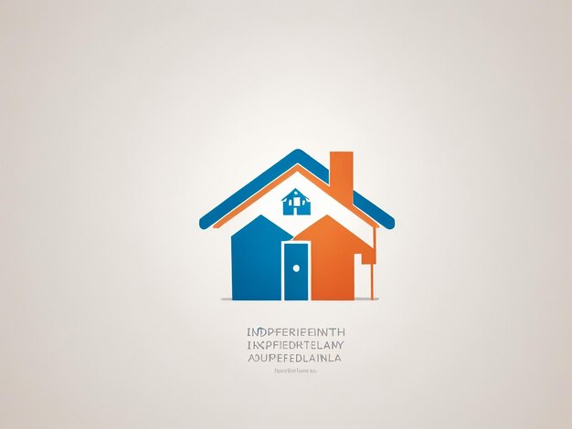 House abstract countryside design template icon