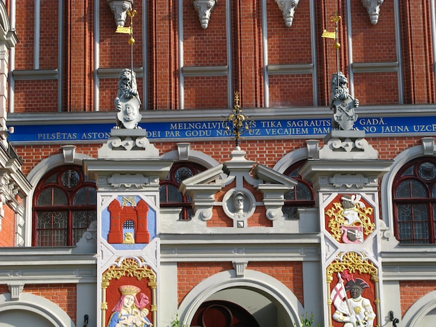 House Of The Blackheads in Riga Latvia