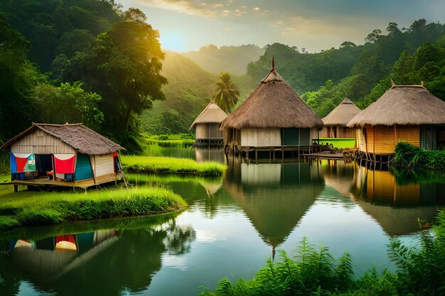 A house by the lake