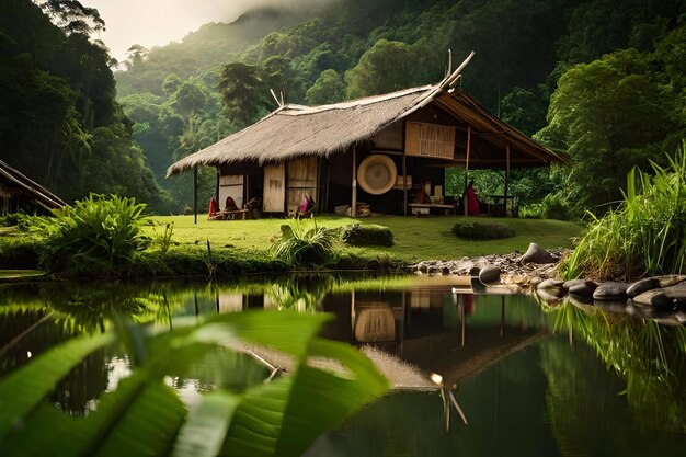 A house by the lake