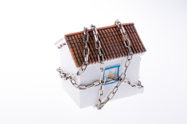 House in chains