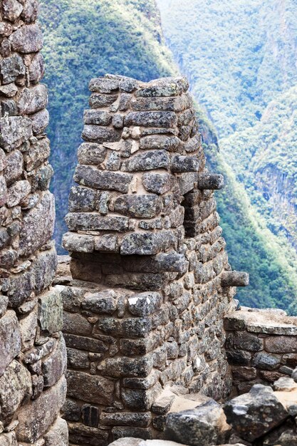 House in the city of Machu Picchu